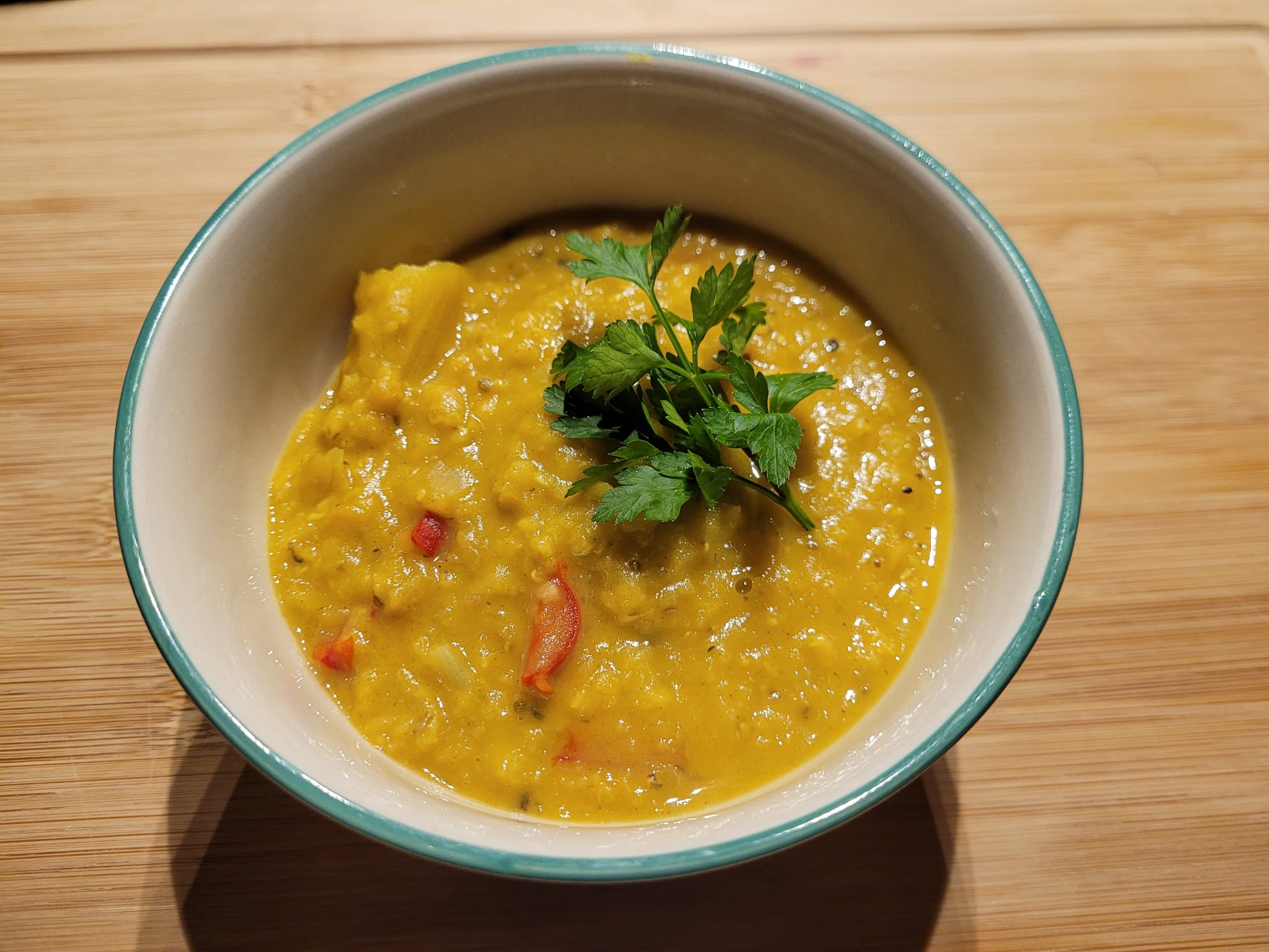rotes linsencurry mit kokosmilch thermomix